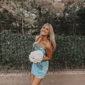 Revolve Strapless Dress